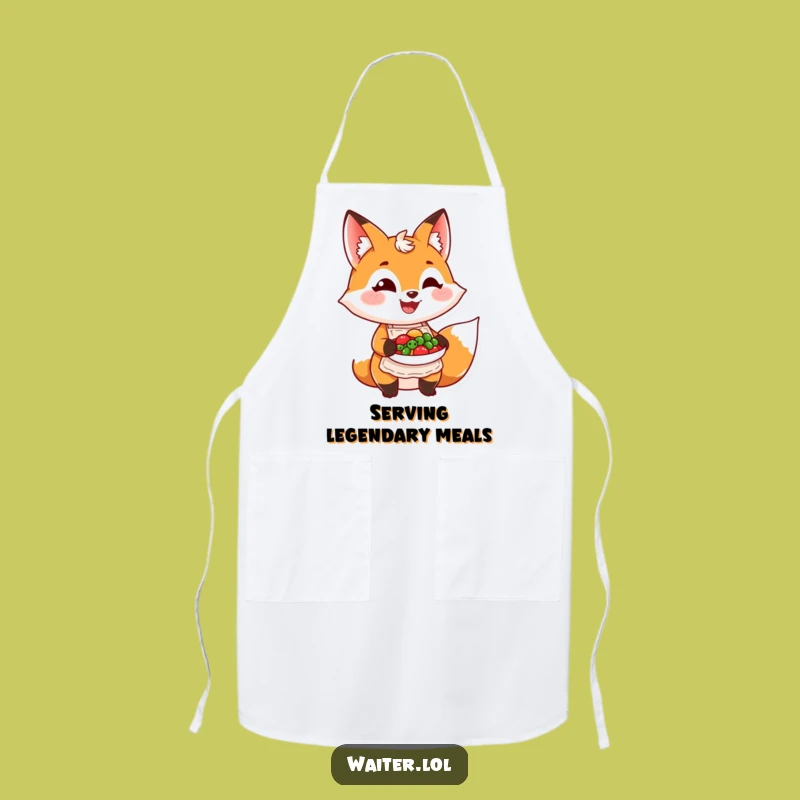 Funny Fox Chef Apron - Cook with Confidence and Charm
