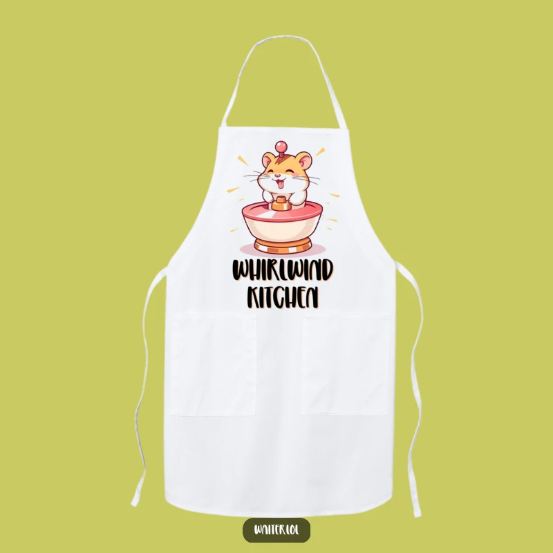 Funny Hamster Apron: Cook with Speed and Giggling Humor