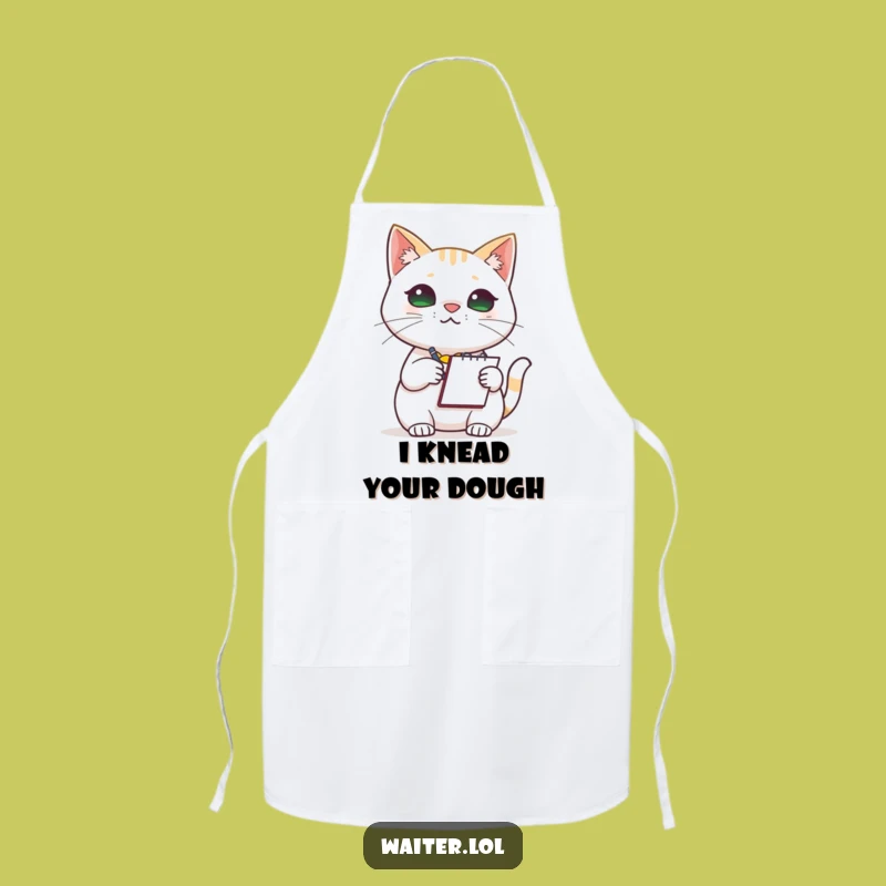 Funny Cat Barista Apron: Cook with a Hilarious Feline Who Craves Your Order