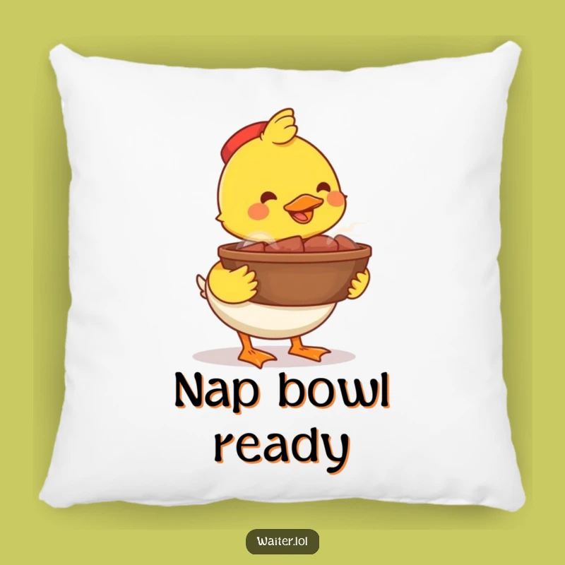 Soft Funny Duck Bowl Pillow: Comfort and Cheer for Your Home