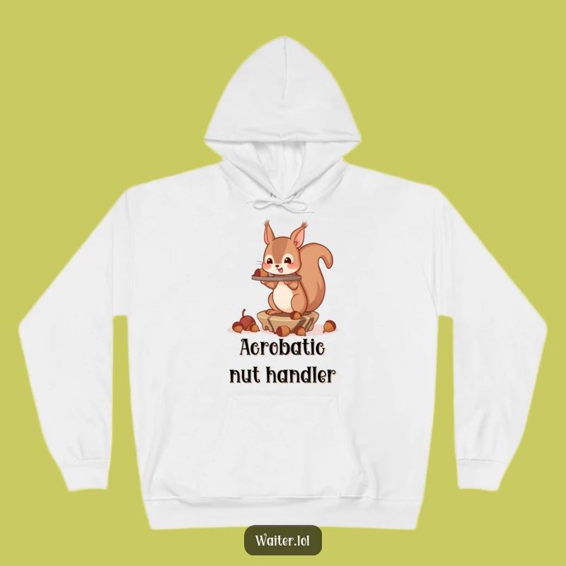 Funny Squirrel Acorn Hoodie: Cozy Up with This Hilarious Design!