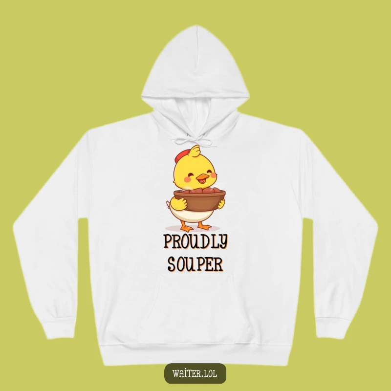 Cozy Funny Duck Bowl Hoodie: Warmth and Joy in Every Wear