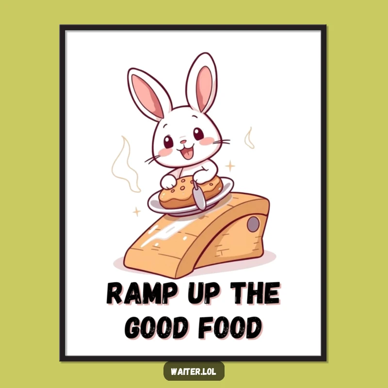 Bunny Delivery Art: Free Printable, Whimsical Decor, Downloadable Gift!