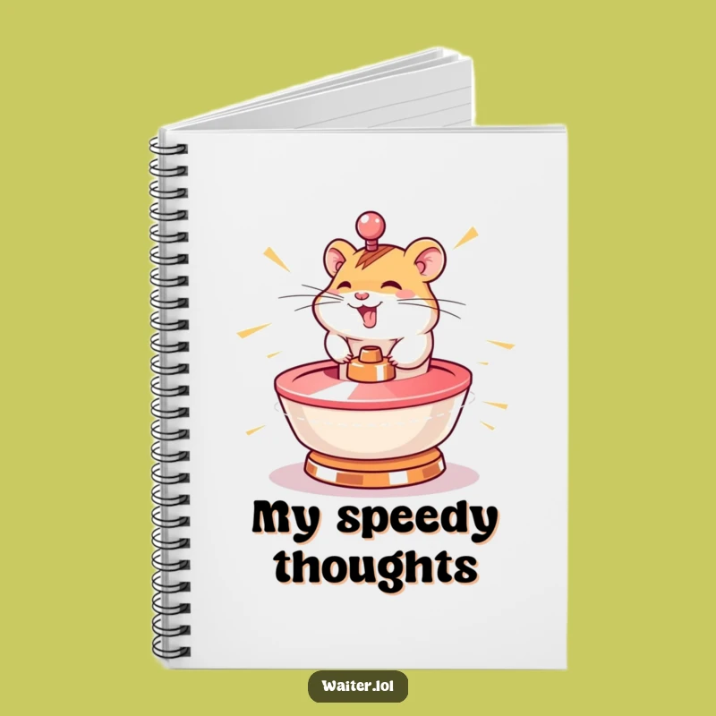 Funny Hamster Notebook: Jot Down Ideas at Lightning Speed