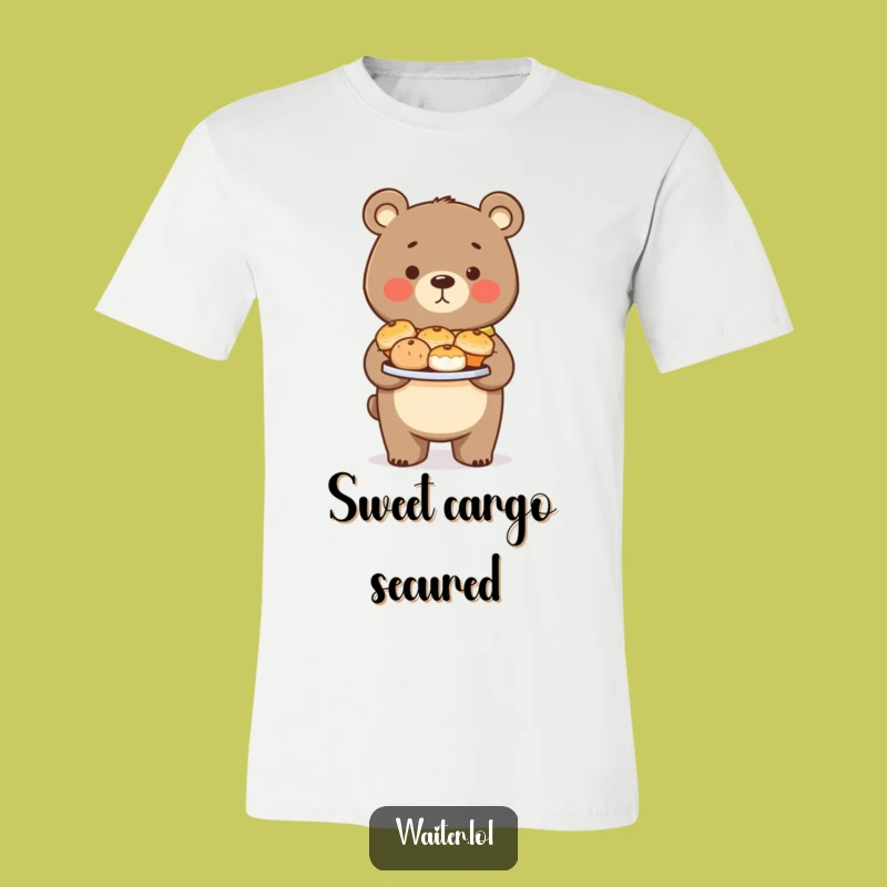Funny Bear Pastry T-Shirt: Proud Baker Apparel, Comfy & Humorous Tee